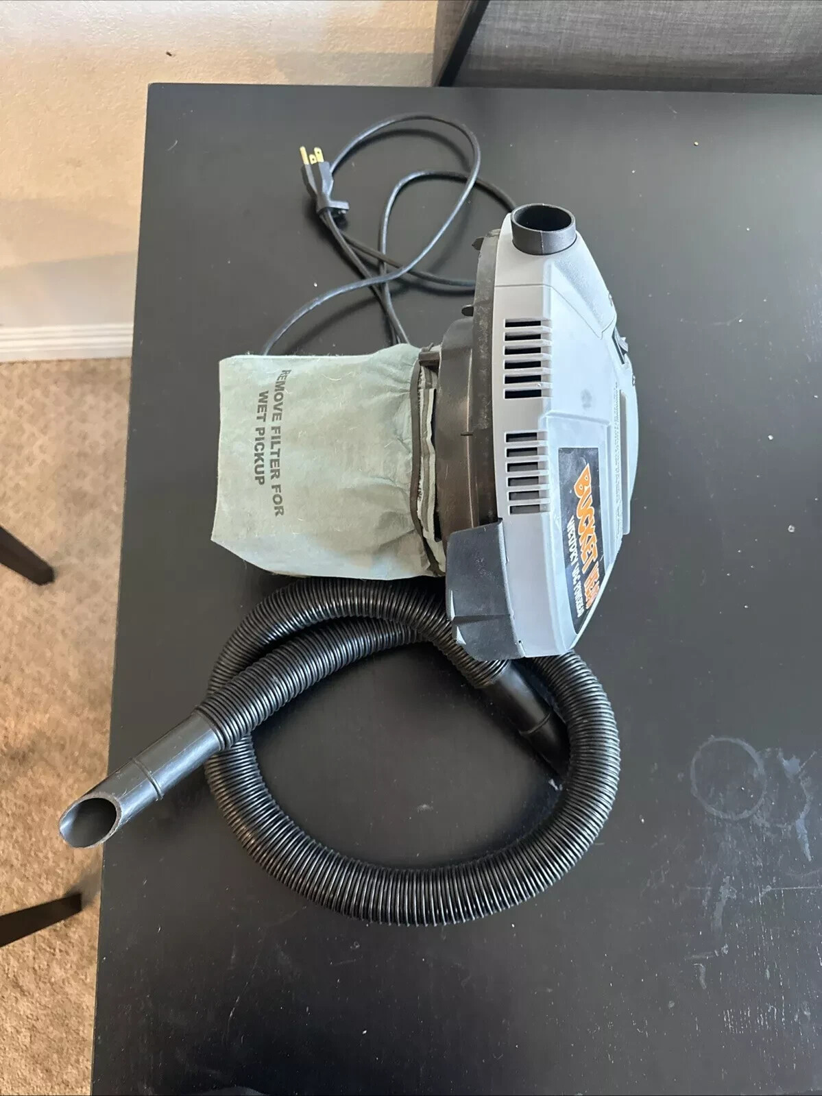 Bucket Head 5 Gal. Wet Dry Shop Vac Powerhead BH0100