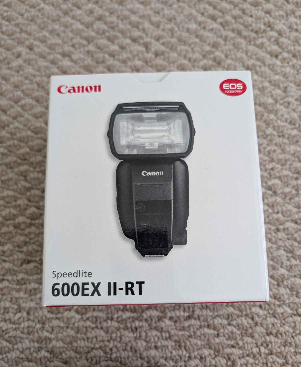 Empty Box Canon Speedlite 600EX II-RT