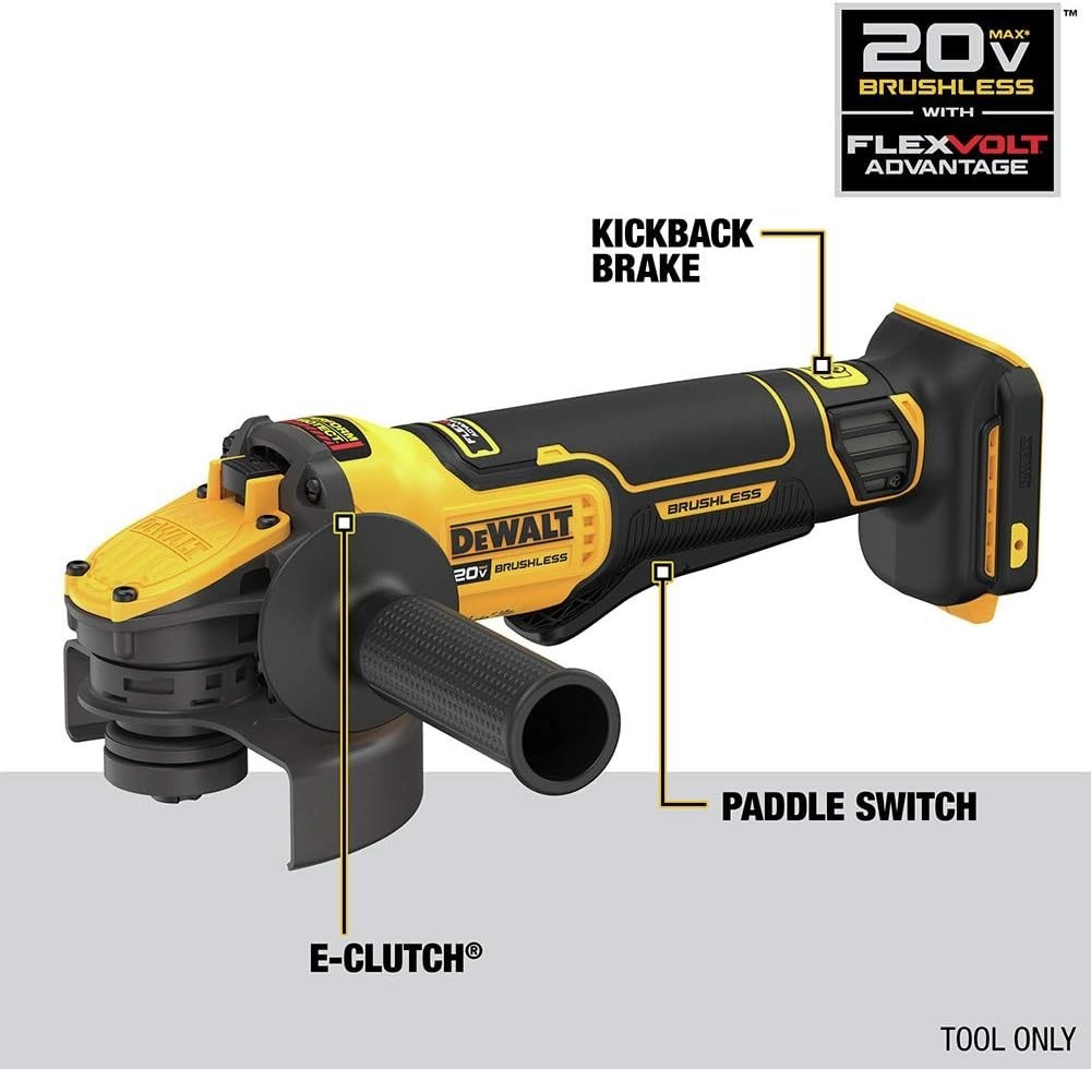 DeWalt DCG416B 20V MAX 4-1/2 in - 5 in Angle Grinder (Tool Only)