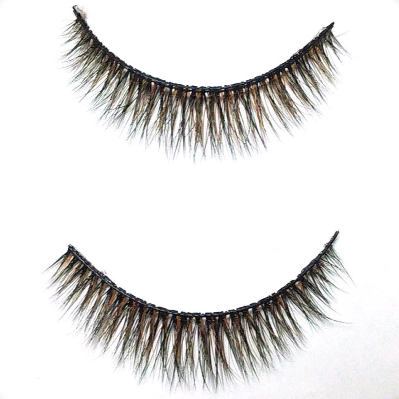 2 Pairs / Intense Brown False Eyelashes / “Hope”