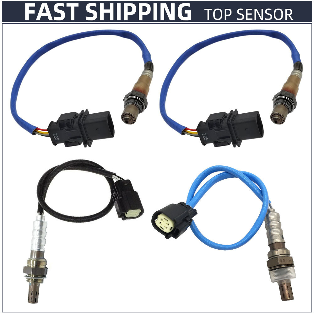 4pcs Up+Downstream Oxygen O2 Sensor For Ford Explorer Taurus Flex 3.5L Turbo