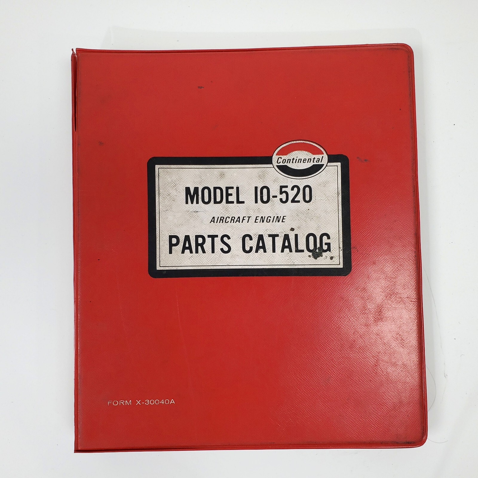 Continental IO-520 Engine Parts Catalog