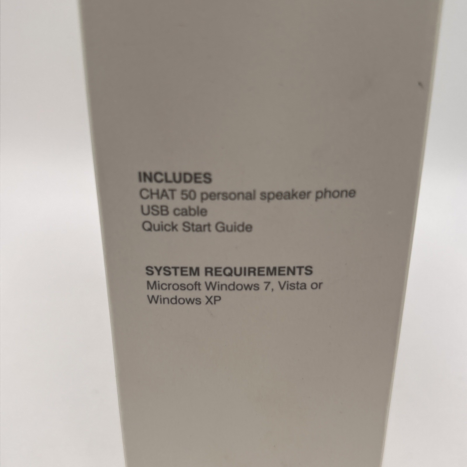 ClearOne Chat 50 USB Personal Speakerphone 910-159-001 Open box