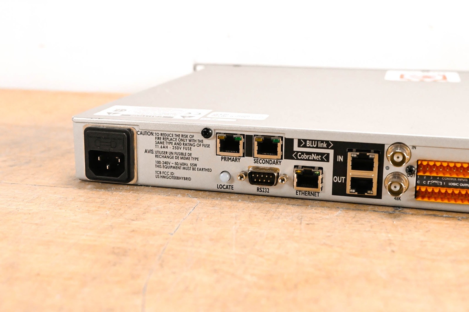BSS London BLU-800 Signal Processor with BLU link and CobraNet CG01XMP