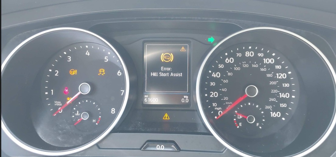 2021 Tiguan OE Speedometer Gauge Cluster 61K Miles Volkswagen