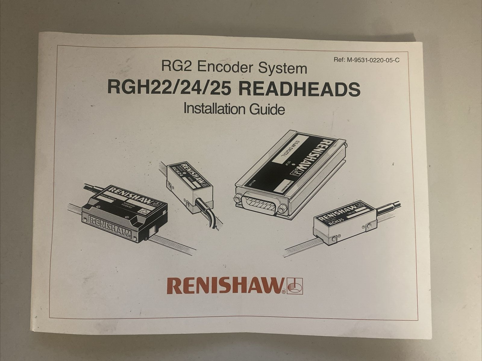 Renishaw RG2 Encoder System RGH22/24/25 READHEADS Installation Guide