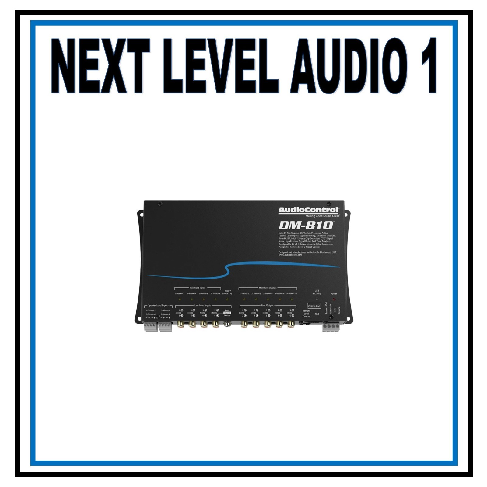 AUDIO CONTROL DM-810 DSP