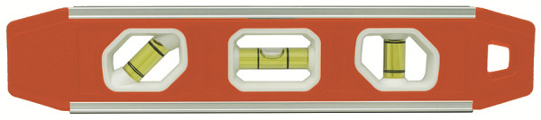 JOHNSON LEVEL 9" MAGNETIC TORPEDO LEVEL ALUMINUM REINFORCED 1421-0900