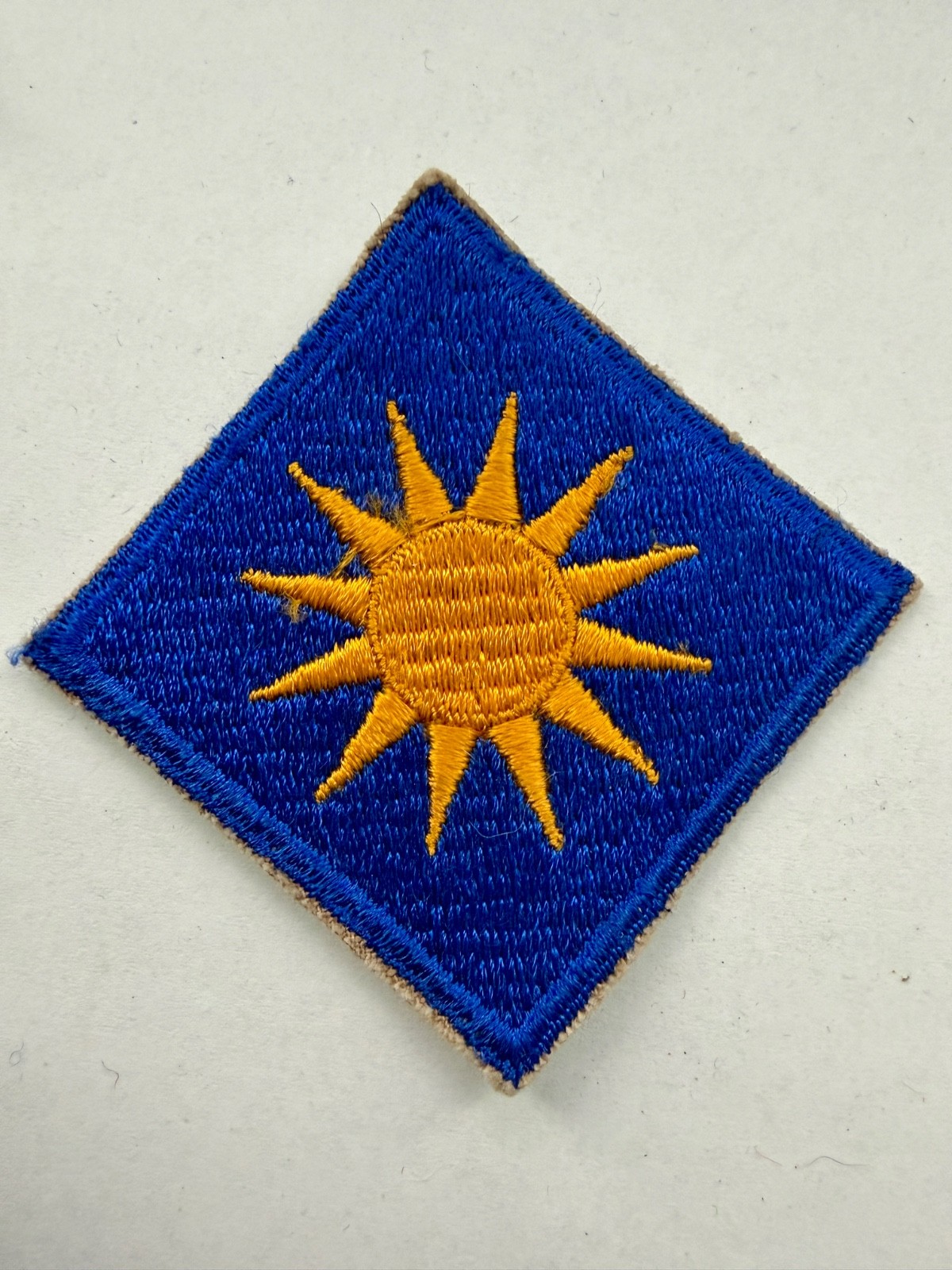 40th Divison US Army Patch, WWII "Snowback"