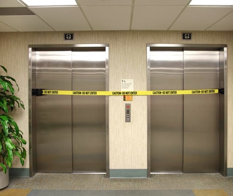 15ft Magnetic Retractable Belt Barrier Wall Mount Caution Do Not Enter