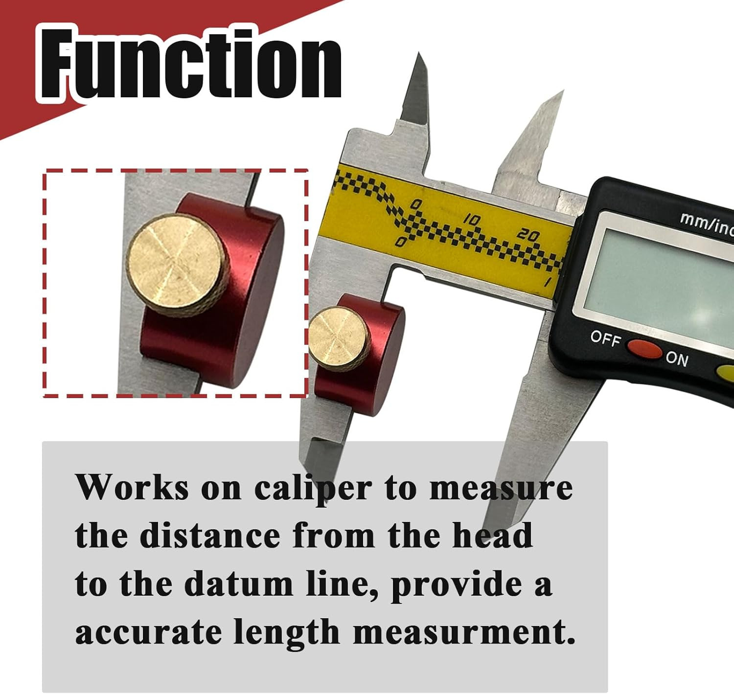 AB1 Lock-N-Load 1 Set Metal Anvil Base Kit for Length Measuring, Work with Compa
