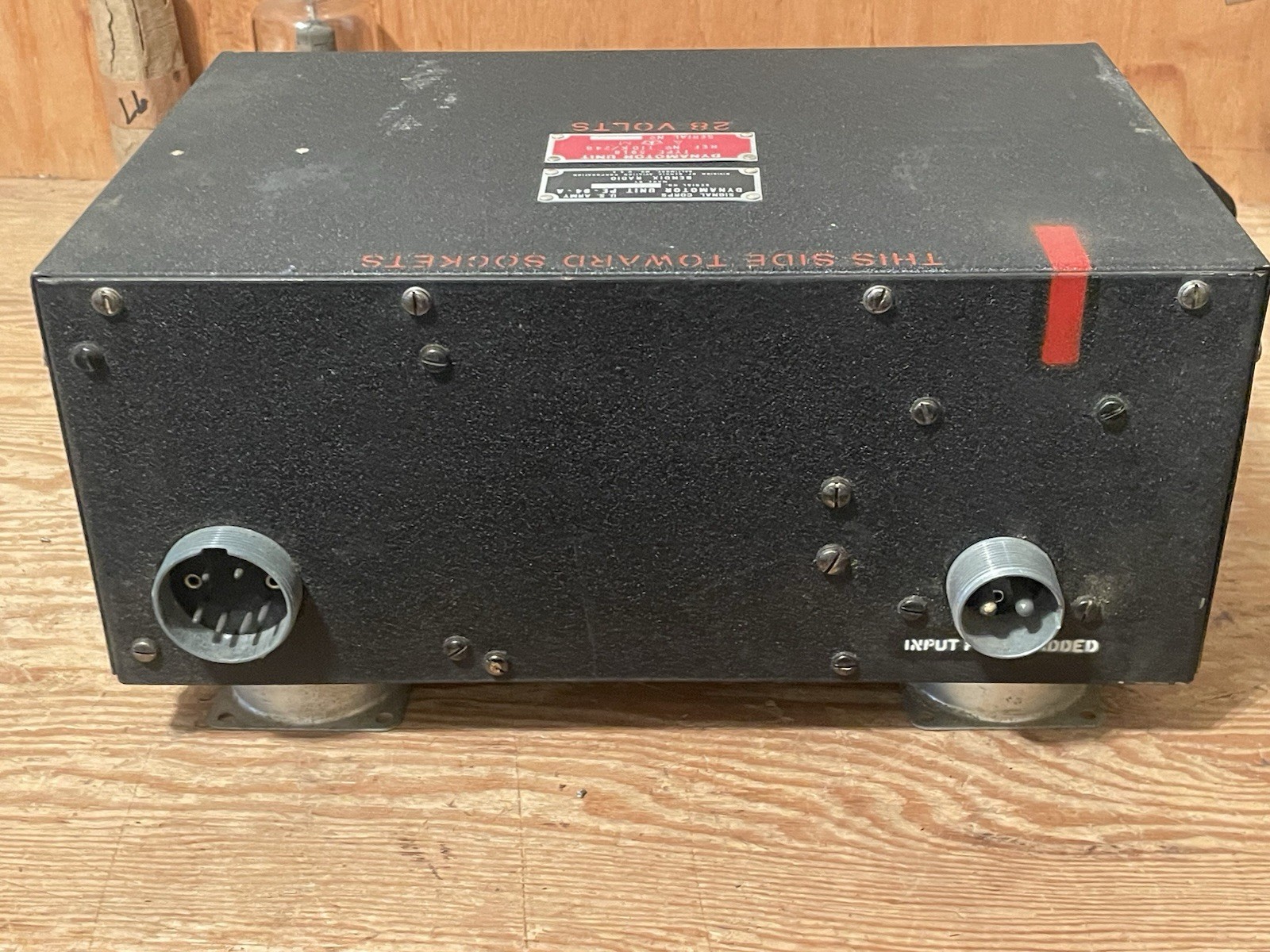 US/UK Military Radio Bendix PE-94-A / 5016 28V Dynamotor Signal Corps