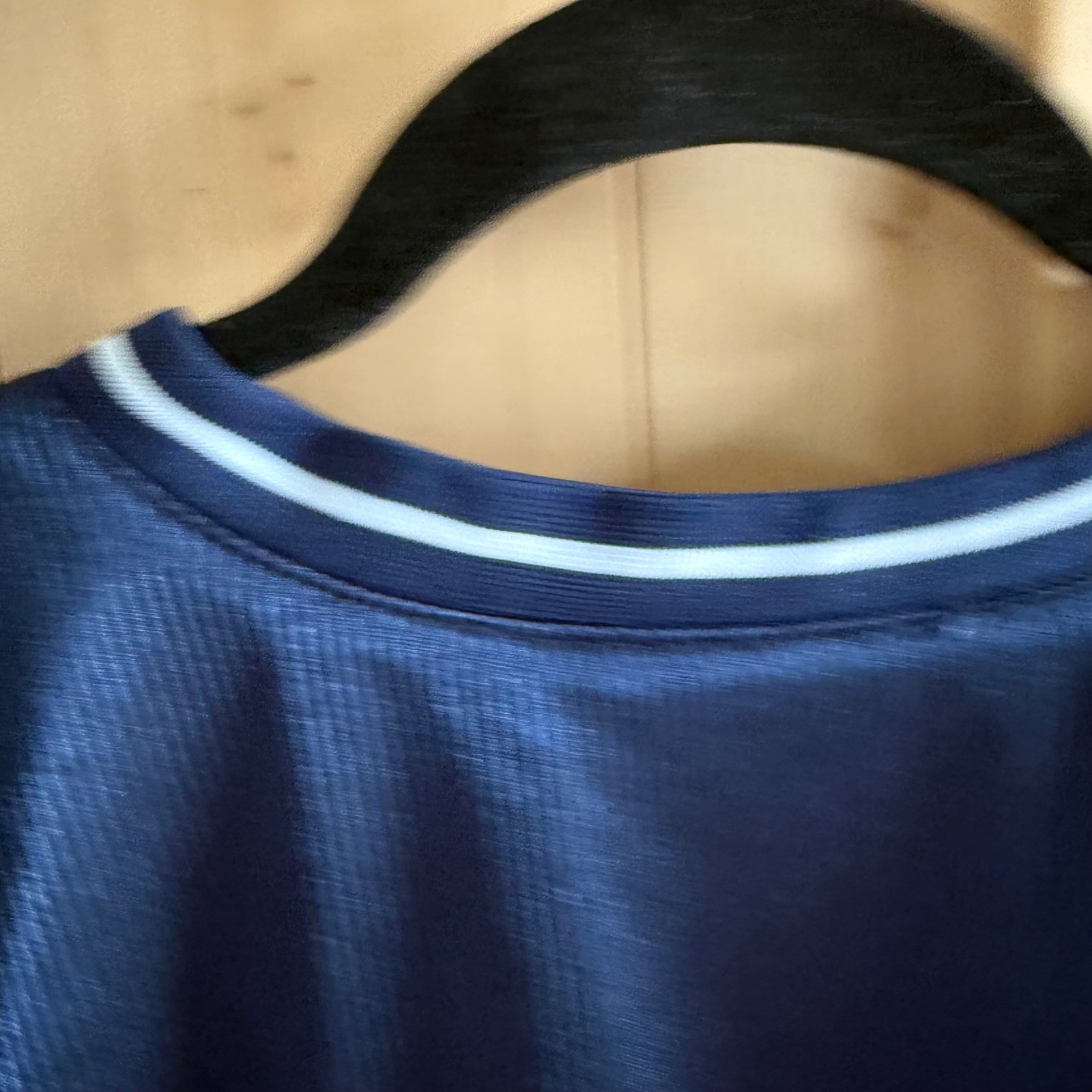 Nike Men's XL Reversible Basketball Jersey Blank Navy Blue Solid Sleeveless