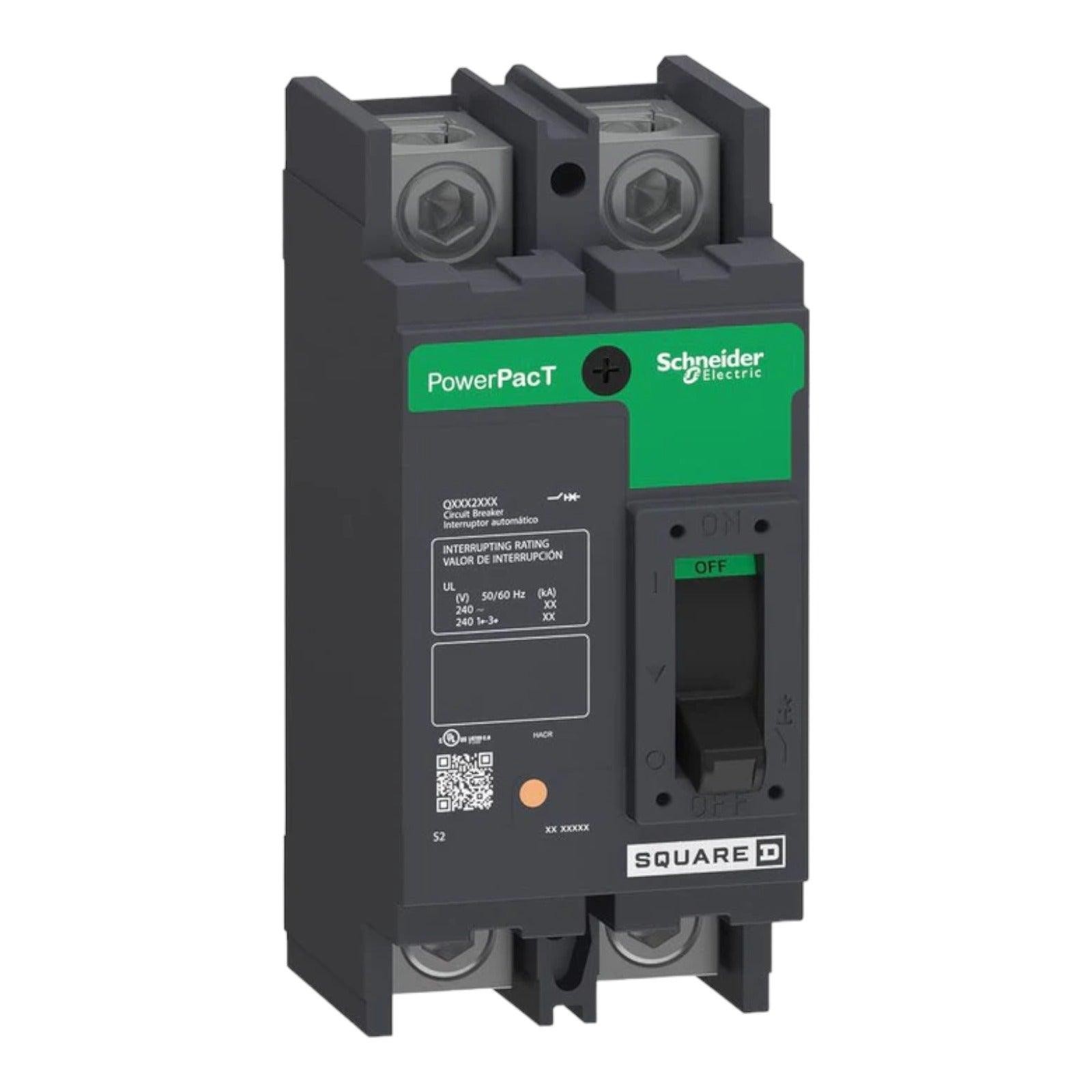 USED Square D QDL22200 PowerPacT QD 200 AMP Circuit Breaker 240V 2 Pole