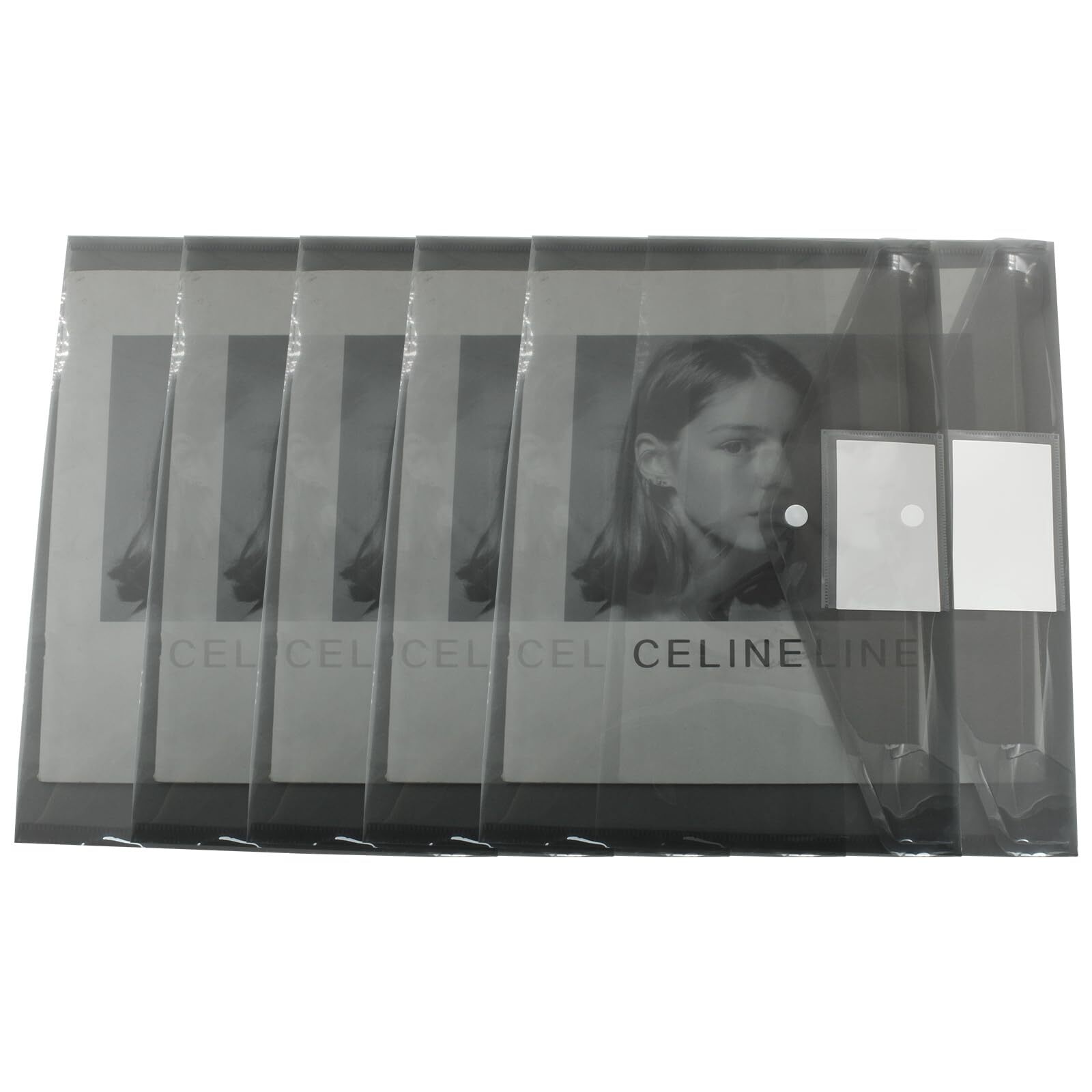 6 Pack Plastic Envelopes Poly Envelopes Folder A4 Size File Folders for Docum...