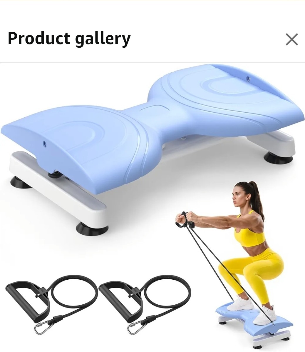 NEW Waist Twist Machine 300lb Capacity Twist Board Home Gym Exercise BLUE