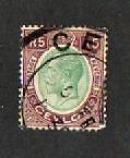 Ceylon #258, used very fine