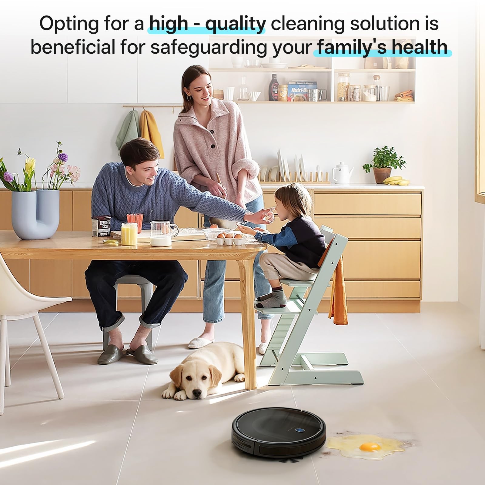 Floor Cleaning Solution, Dilution Ratio 1:200, with Eufy Cleaning Solution, E...
