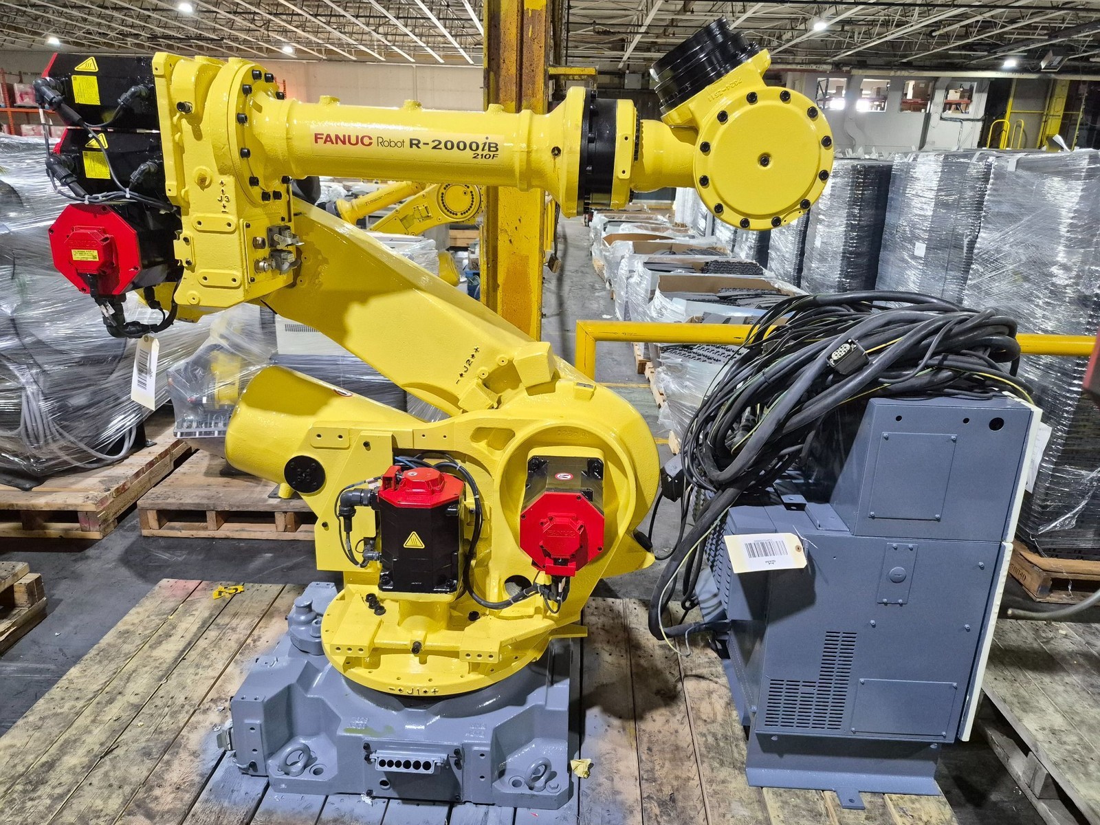 FANUC R-2000iB/210F Complete w/ R-30iB Controls REFURBISHED