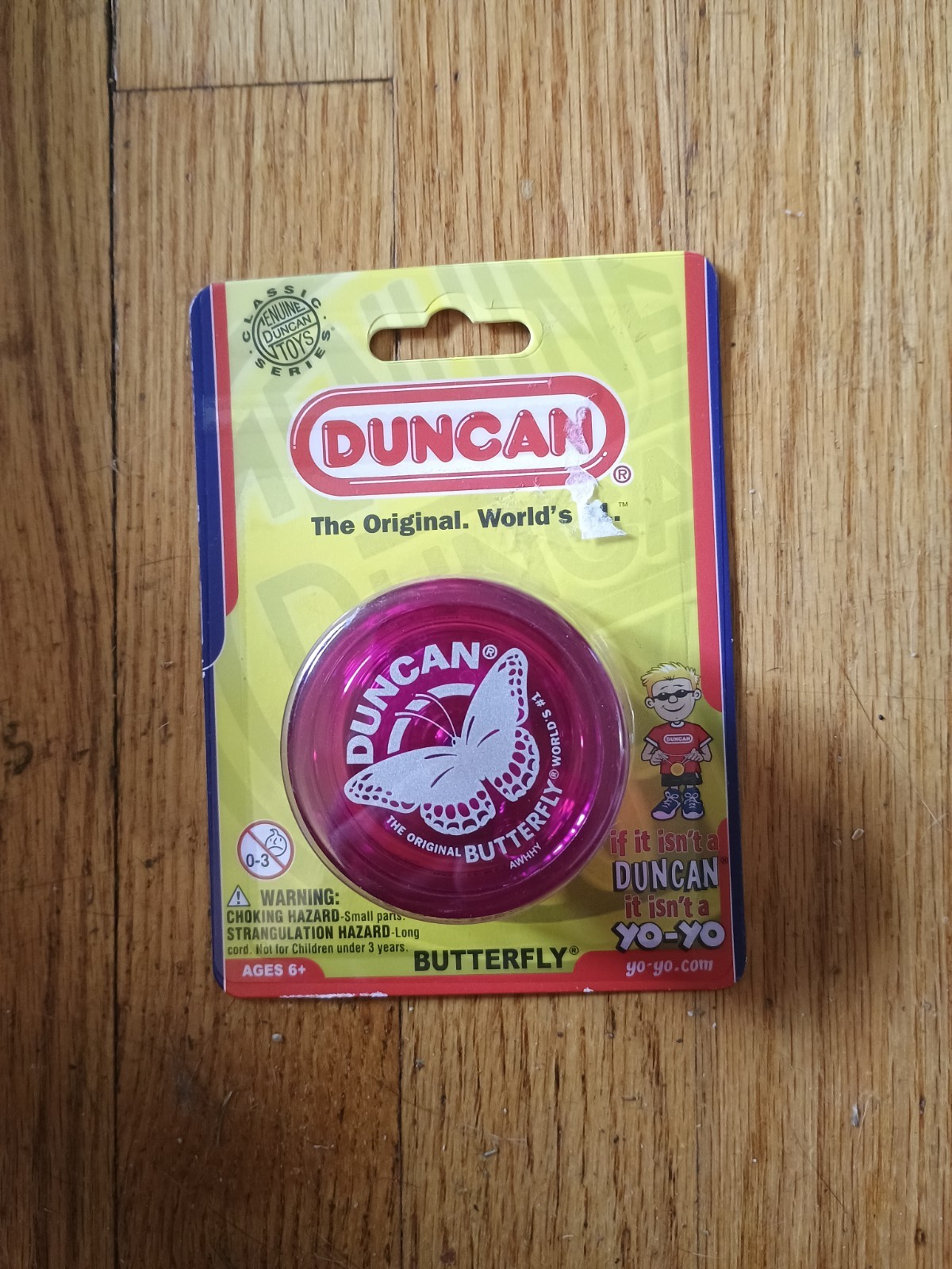 Duncan Butterfly Yo-Yo Sealed Red 3124BU-AB - New in Packaging