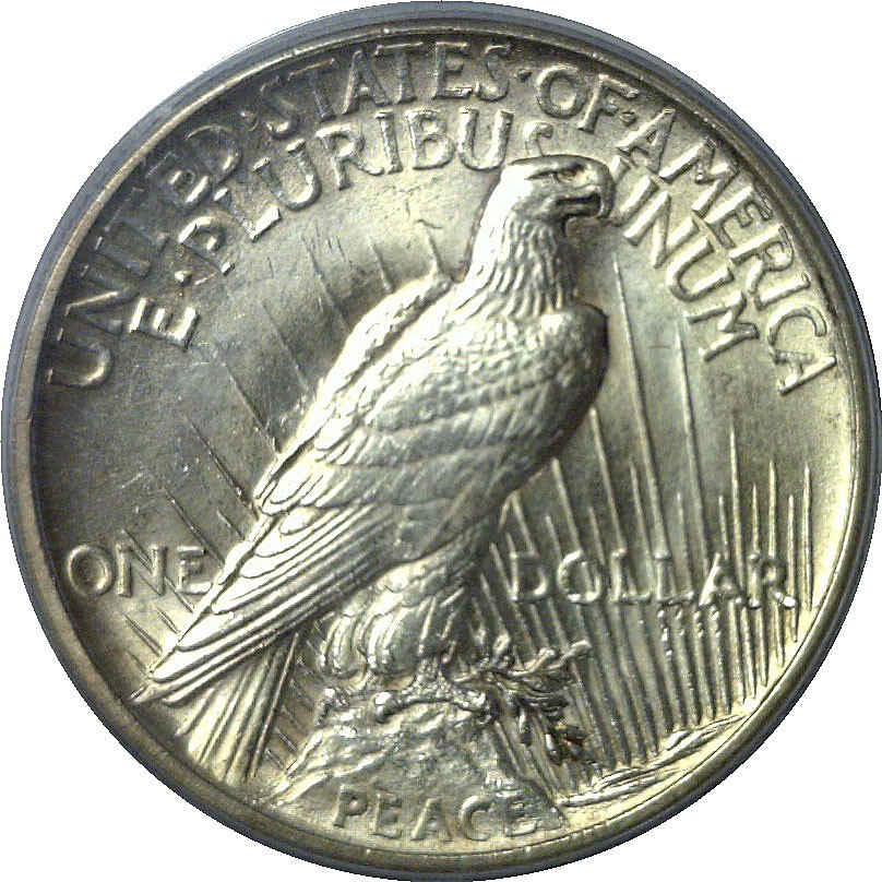 1921 Peace Dollar PCGS MS-64