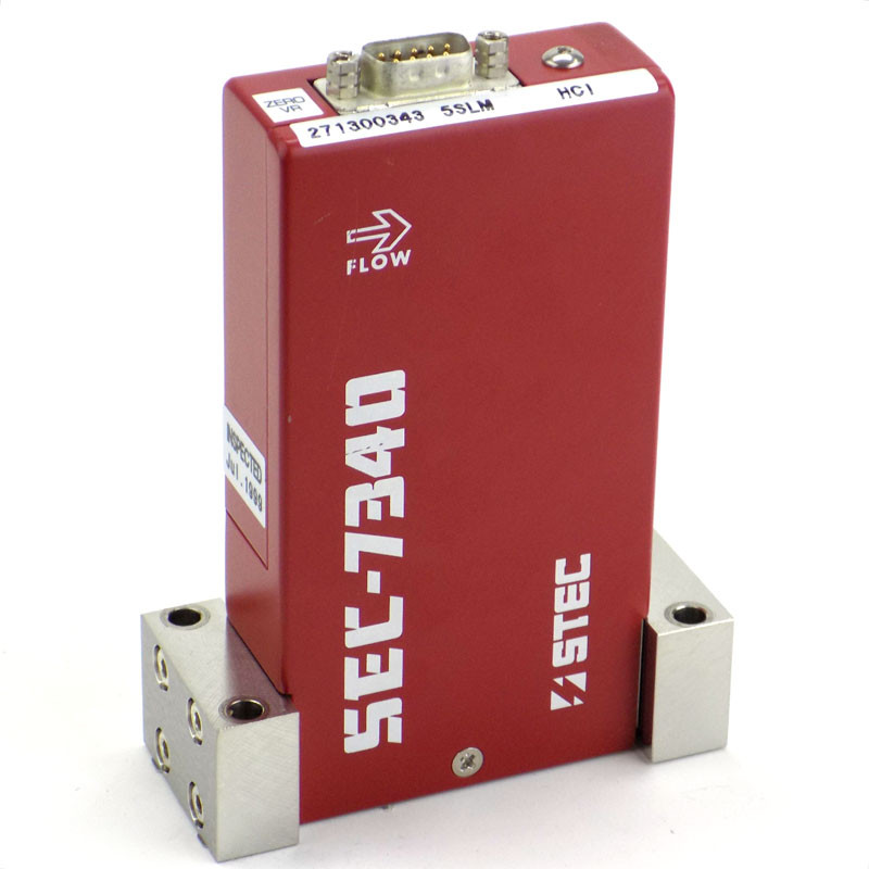 Stec SEC-7340M Mass Flow Controller MFC with option 792A, 5 SLM, HCl Gas