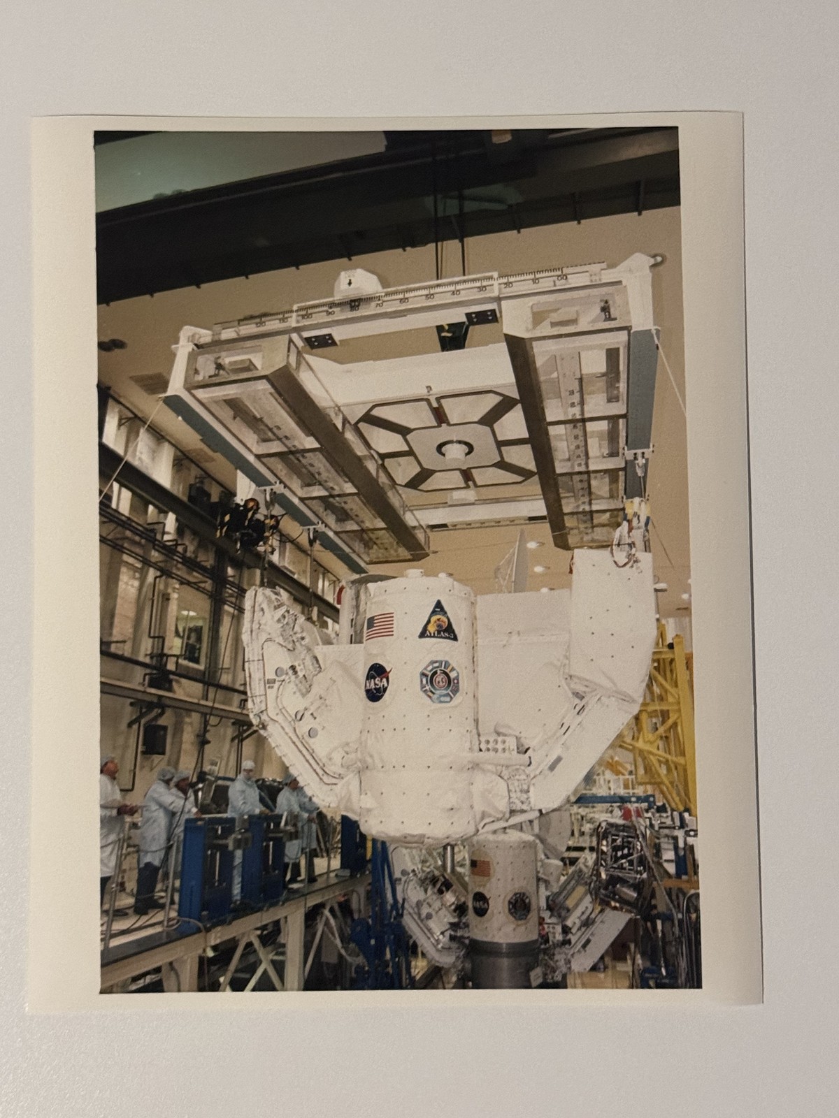 NASA STS-66 ATLAS-3 Payload Installation Preparation Press Photo