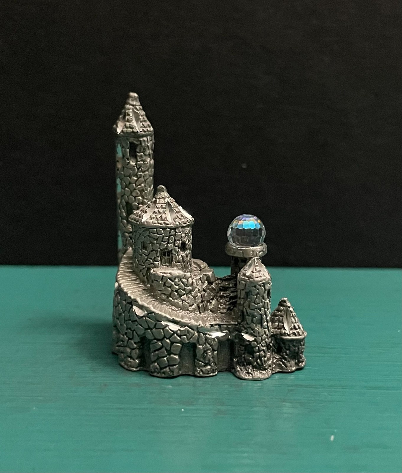 Spoontiques Pewter Medieval Stone Castle Towers Turrets Figurine LOTR GOT RPG