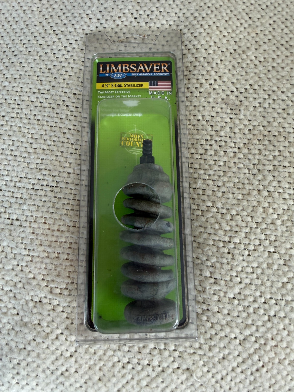 Limbsaver 4.5" S-Coil Stabilizer Bar