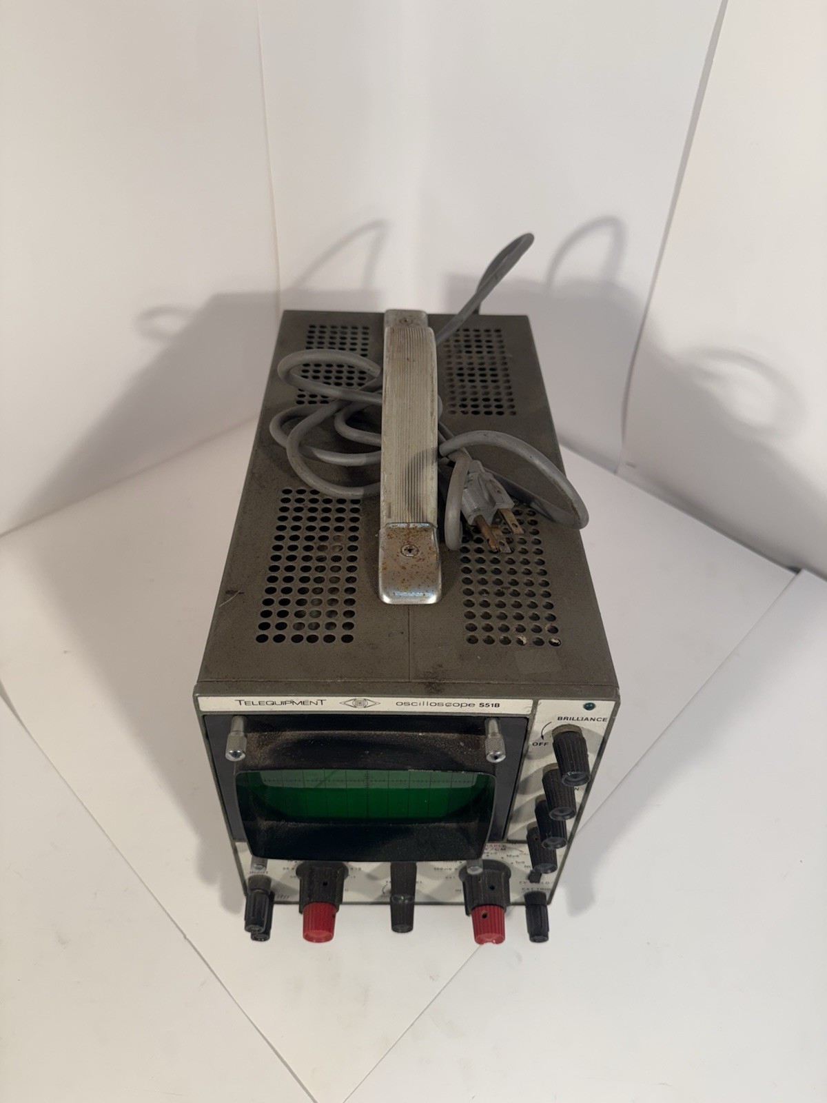 Telequipment S51B Oscilloscope | POWERS ON UNTESTED
