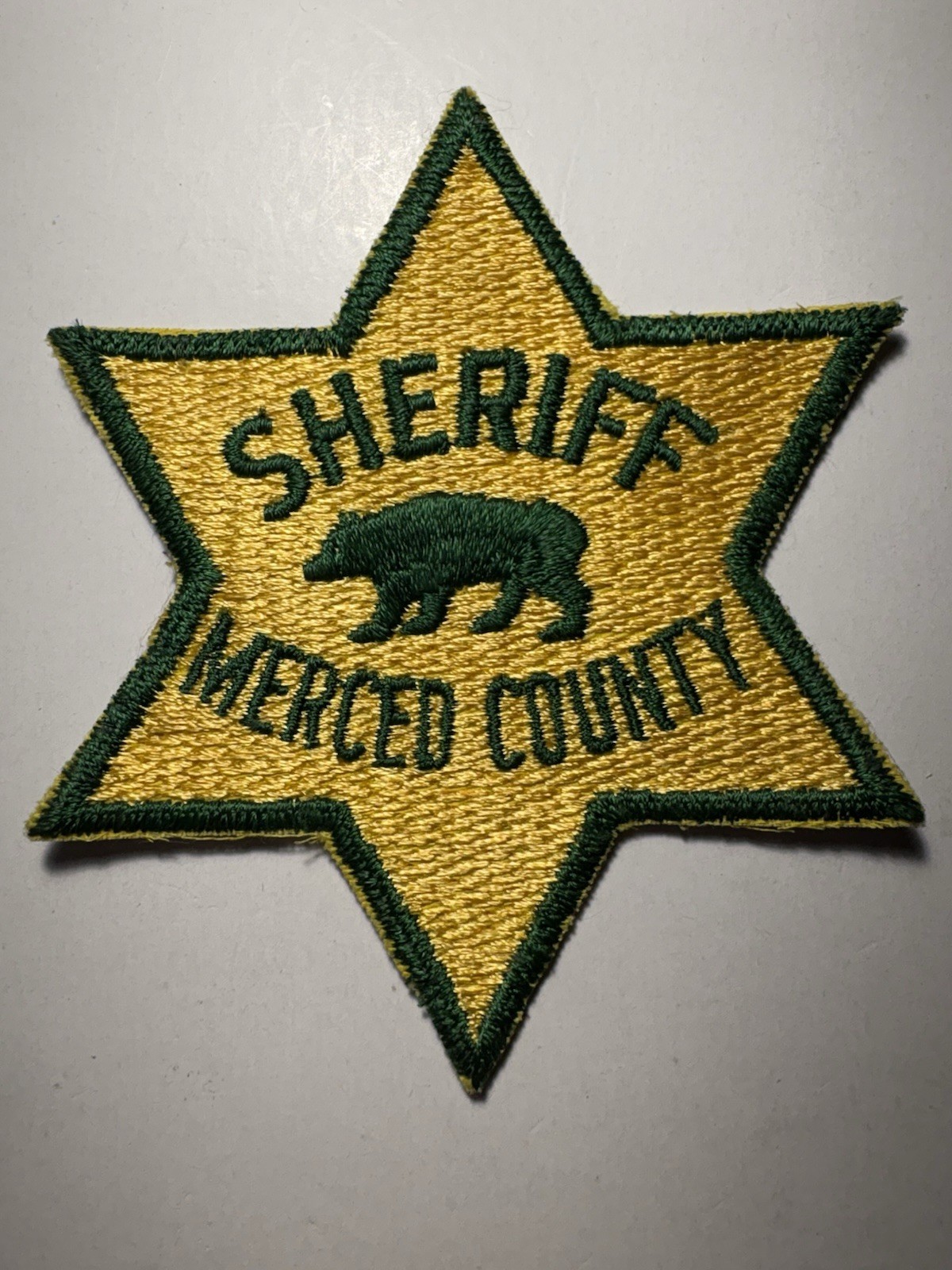 Merced County California Sheriff Patch