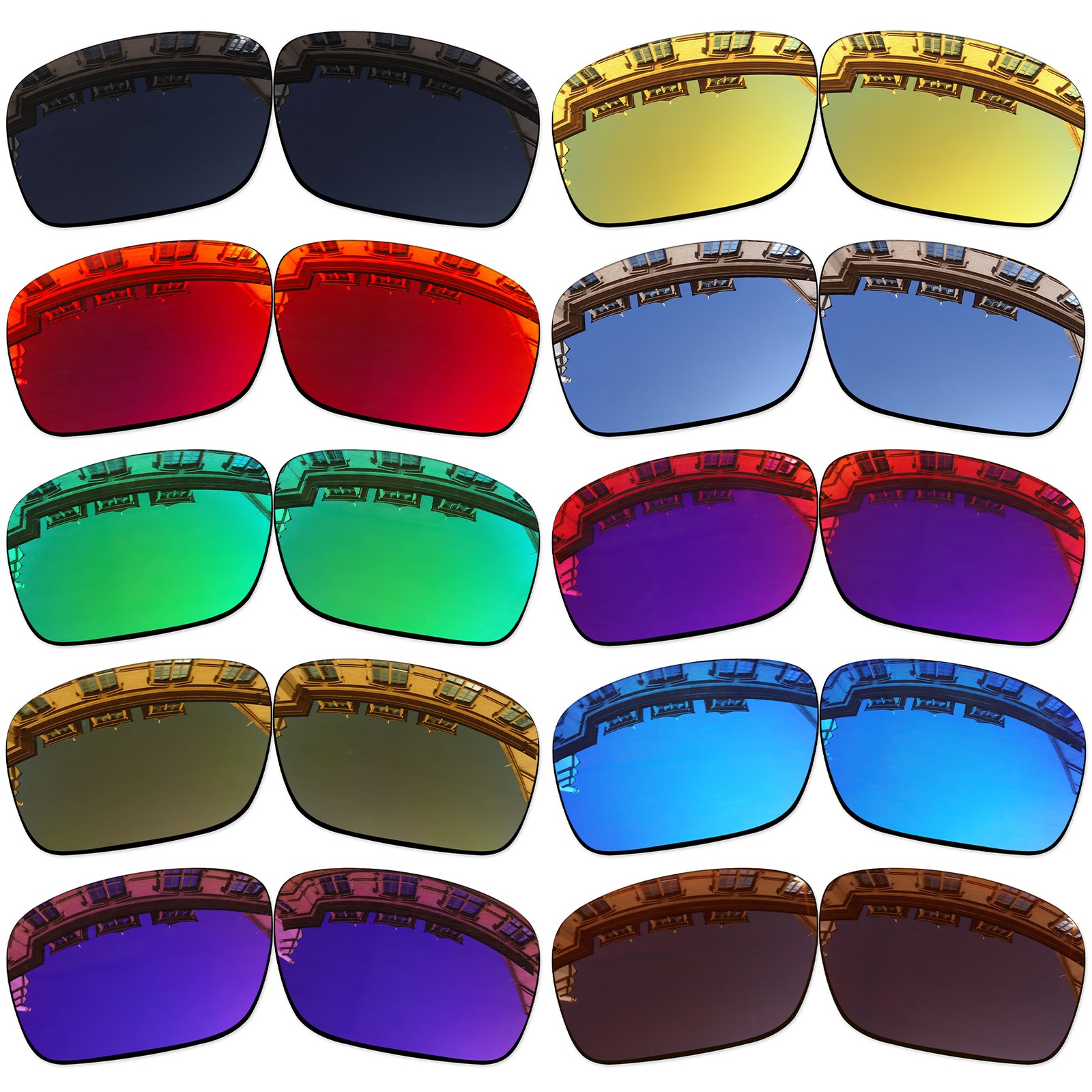 Polarized Replacement Lenses for-Ray-Ban Meta Wayfarer RW4008/RW4012 53mm Smart