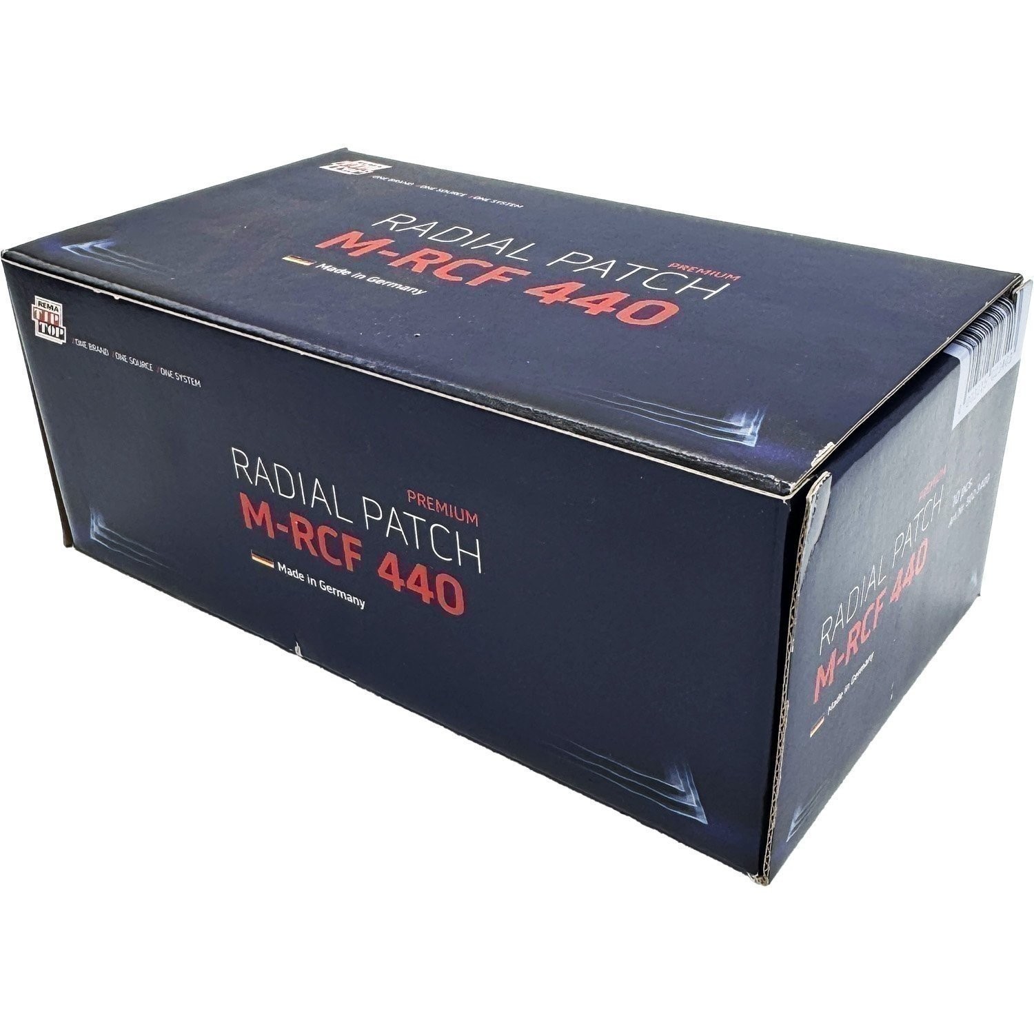 REMA TIP TOP M-RCF 440 Radial Tire Repair Patch 200mm x 110mm 2ply - Box of 10