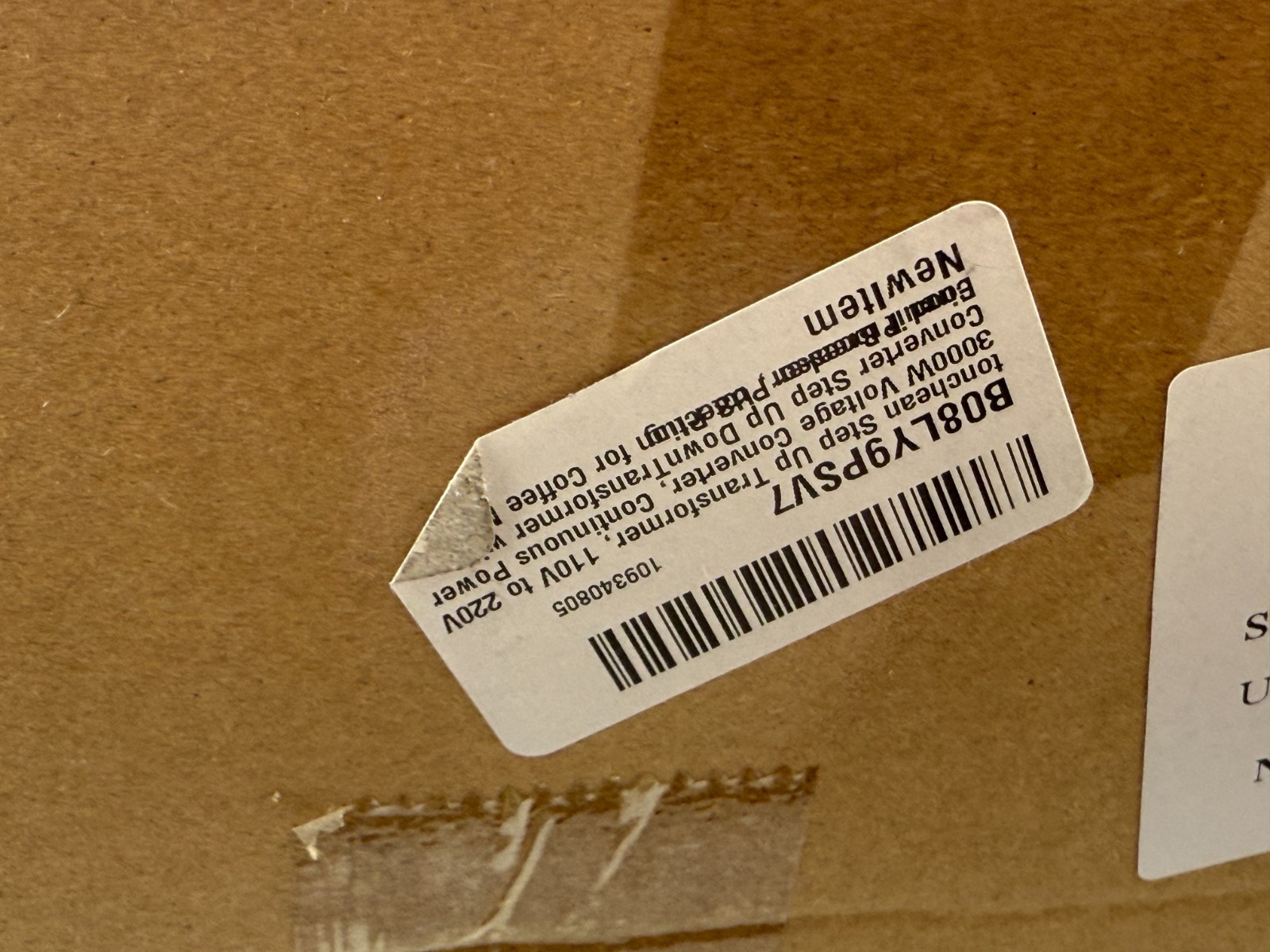[OPEN BOX] Shunhong SHJY-500VA Power Transformer 110V to 220V -