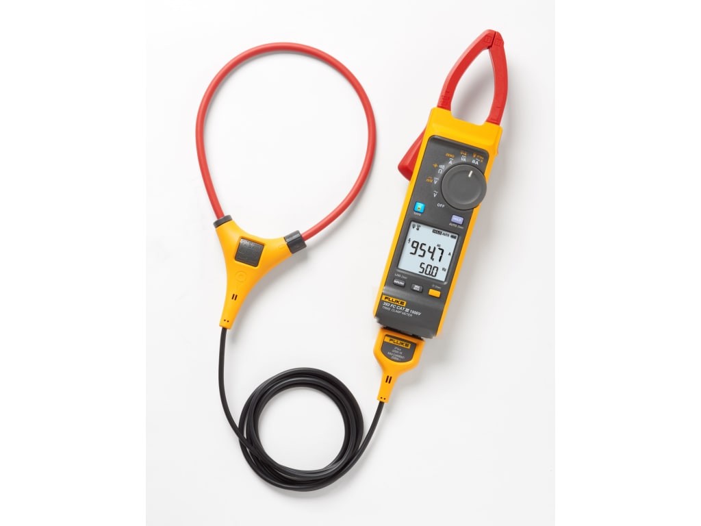 Fluke 393 FC - CAT III 1500V TRMS Wireless Clamp Meter with iFlex (2500 A