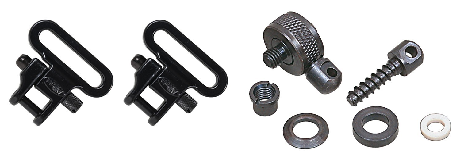Allen 14430 Swivel Set Black 1" Metal