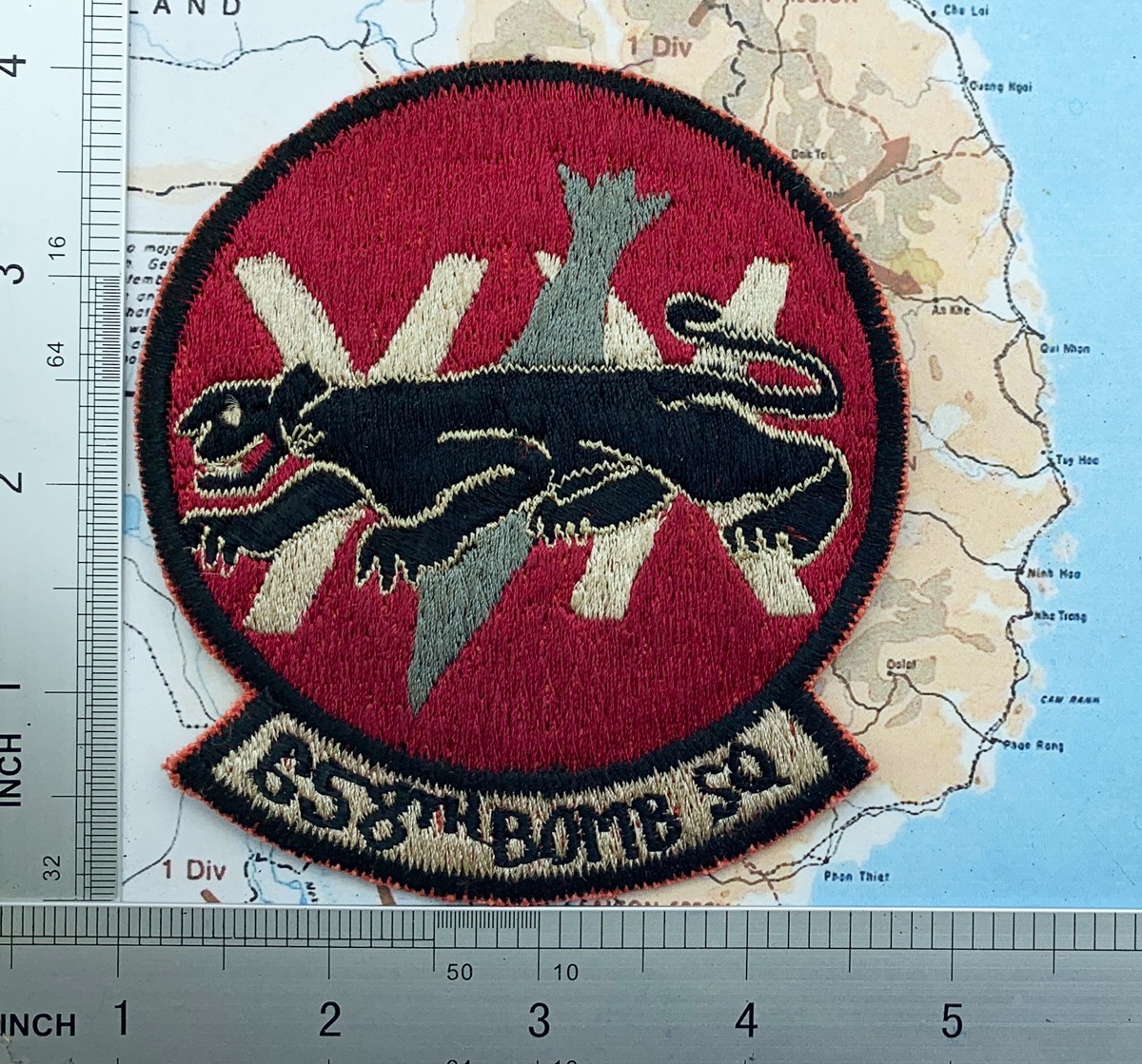 Patch , B-47E stra squadron , 9th Strategic Aerospace Wing ,AFB, Idaho , t12-178