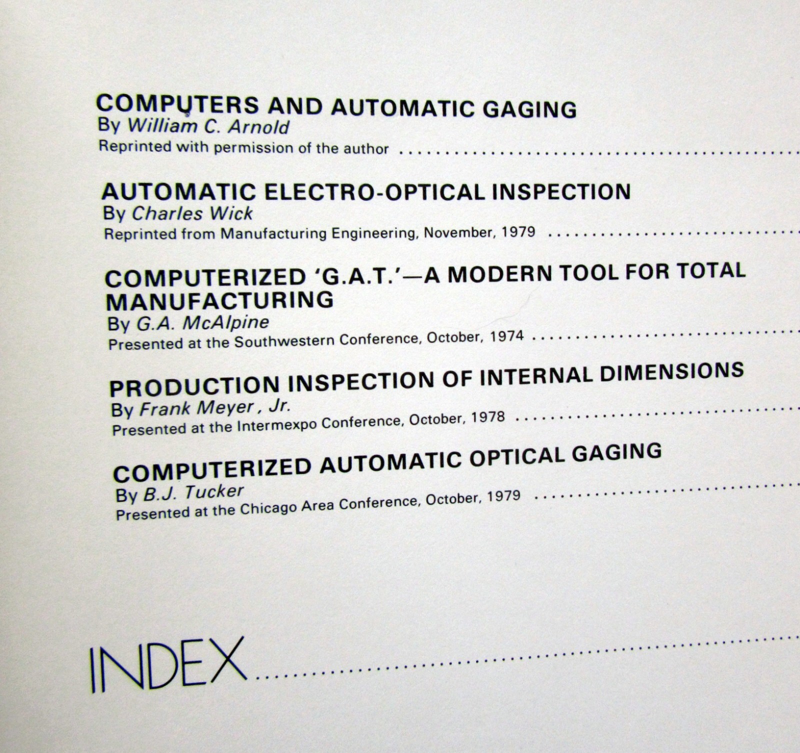 GAGING, Practical Design and Application, First Edition 1981