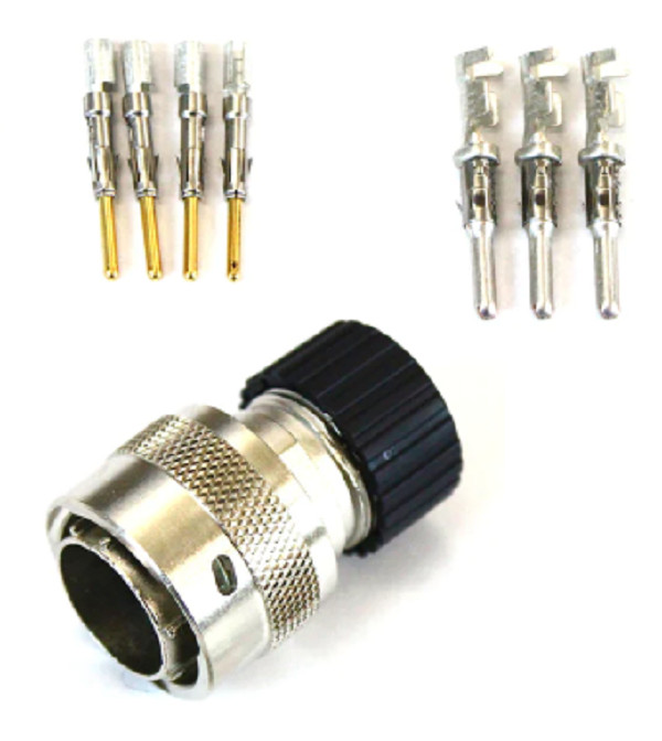 Bobcat Skidsteer or Toolcat 7 to 14 Pin Connector - 4 Function Version Adapter