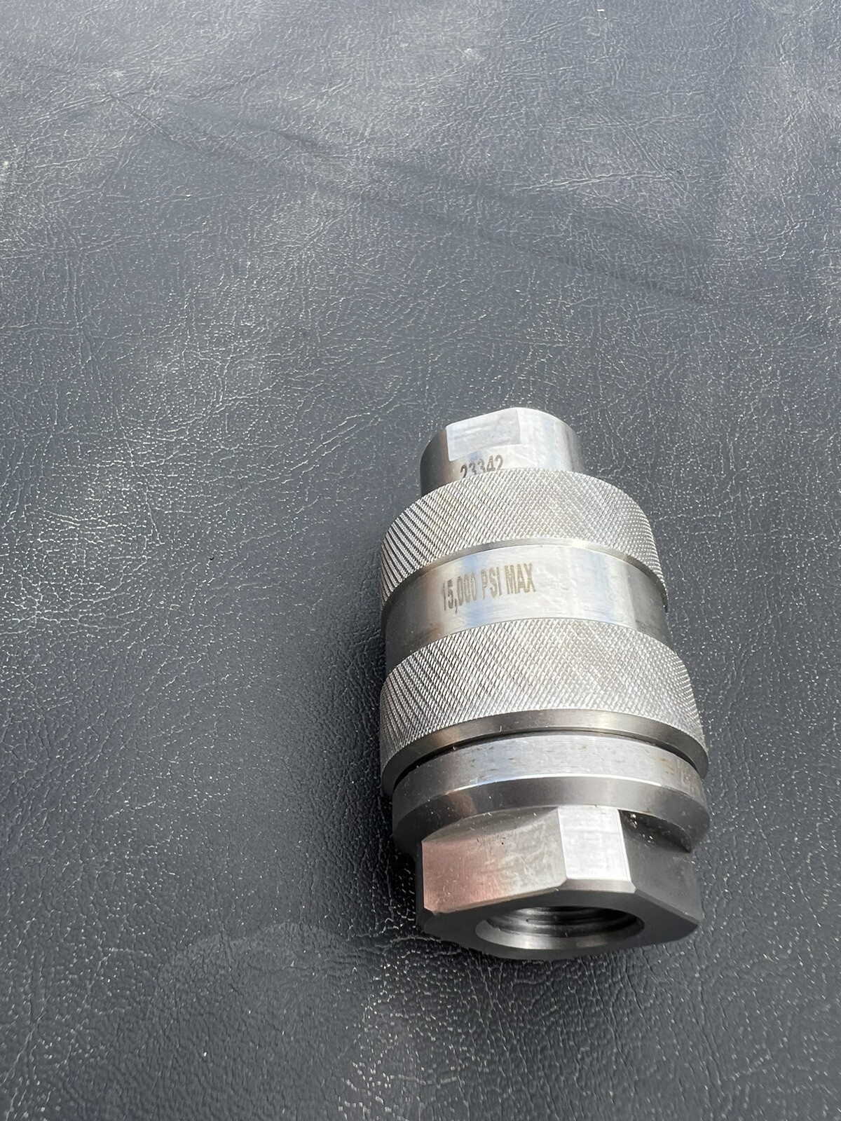 Inline High Pressure Swivel, 1/2" NPTF x 1/2" NPTF, 15,000 PSI