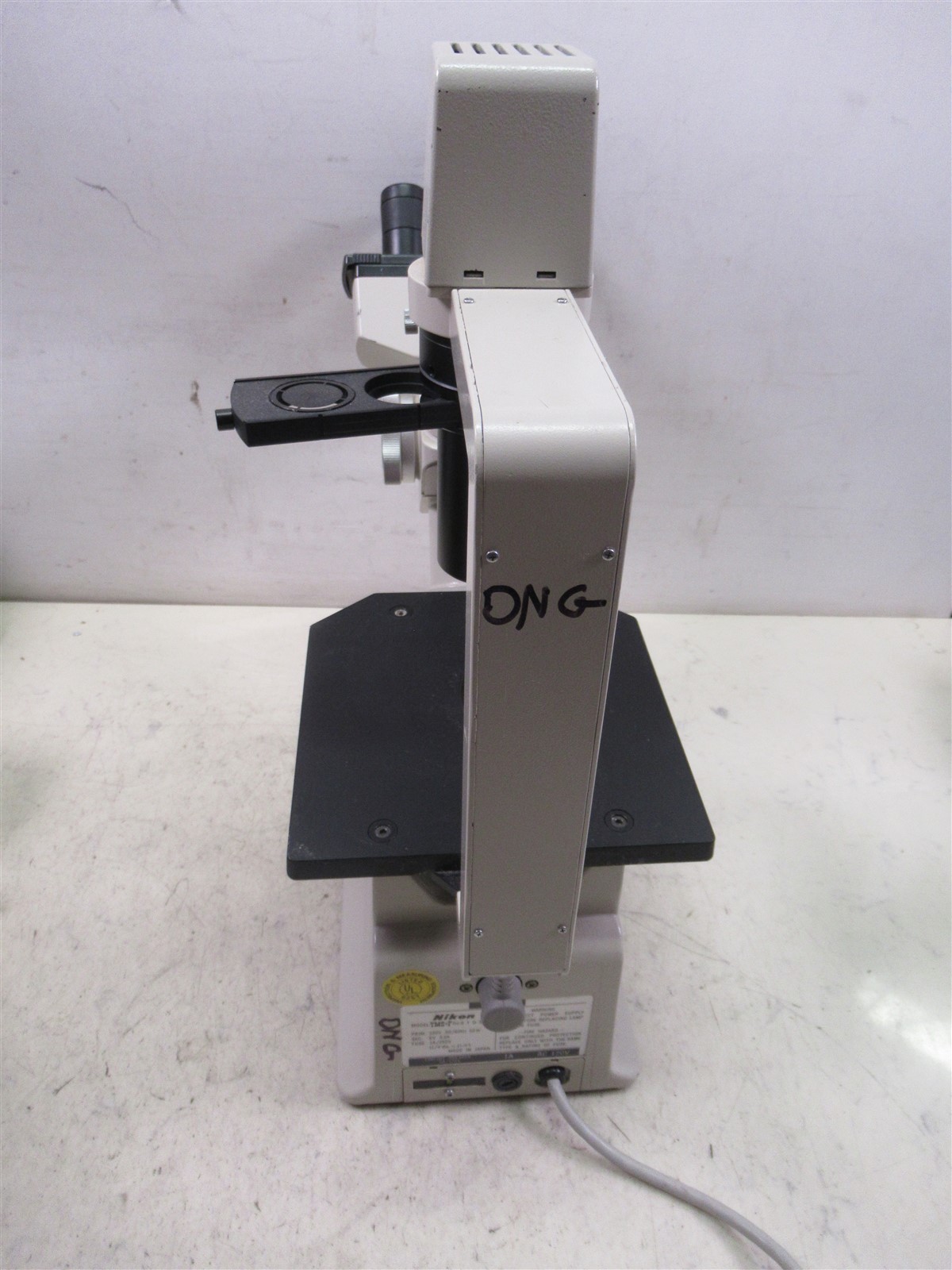Nikon TMS-F Inverted Phase Contrast Microscope Binocular No Objectives