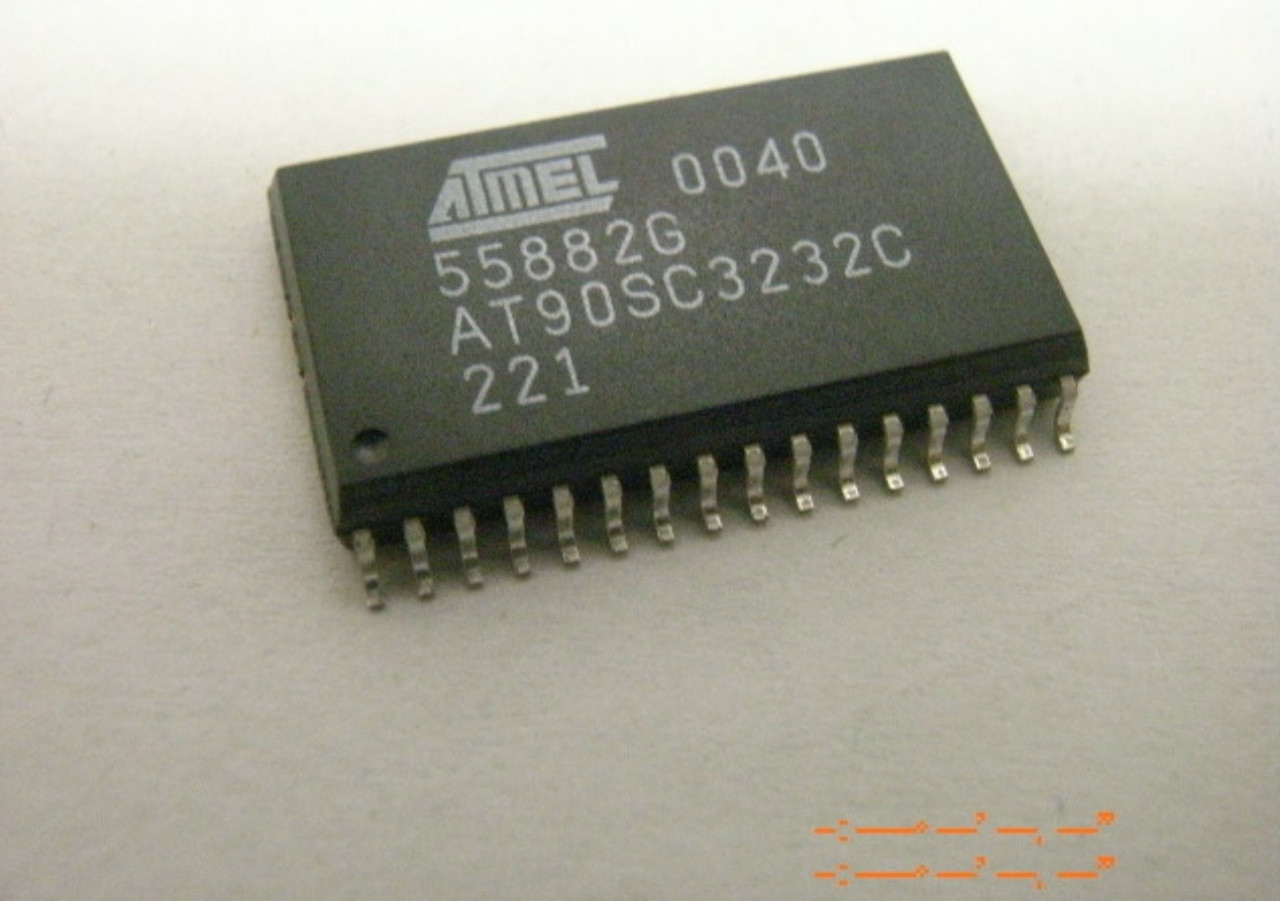 AT90SC3232C ATMEL  8-BIT, FLASH, 6 MHZ, RISC MICROCONTROLLER ( 5 QTY