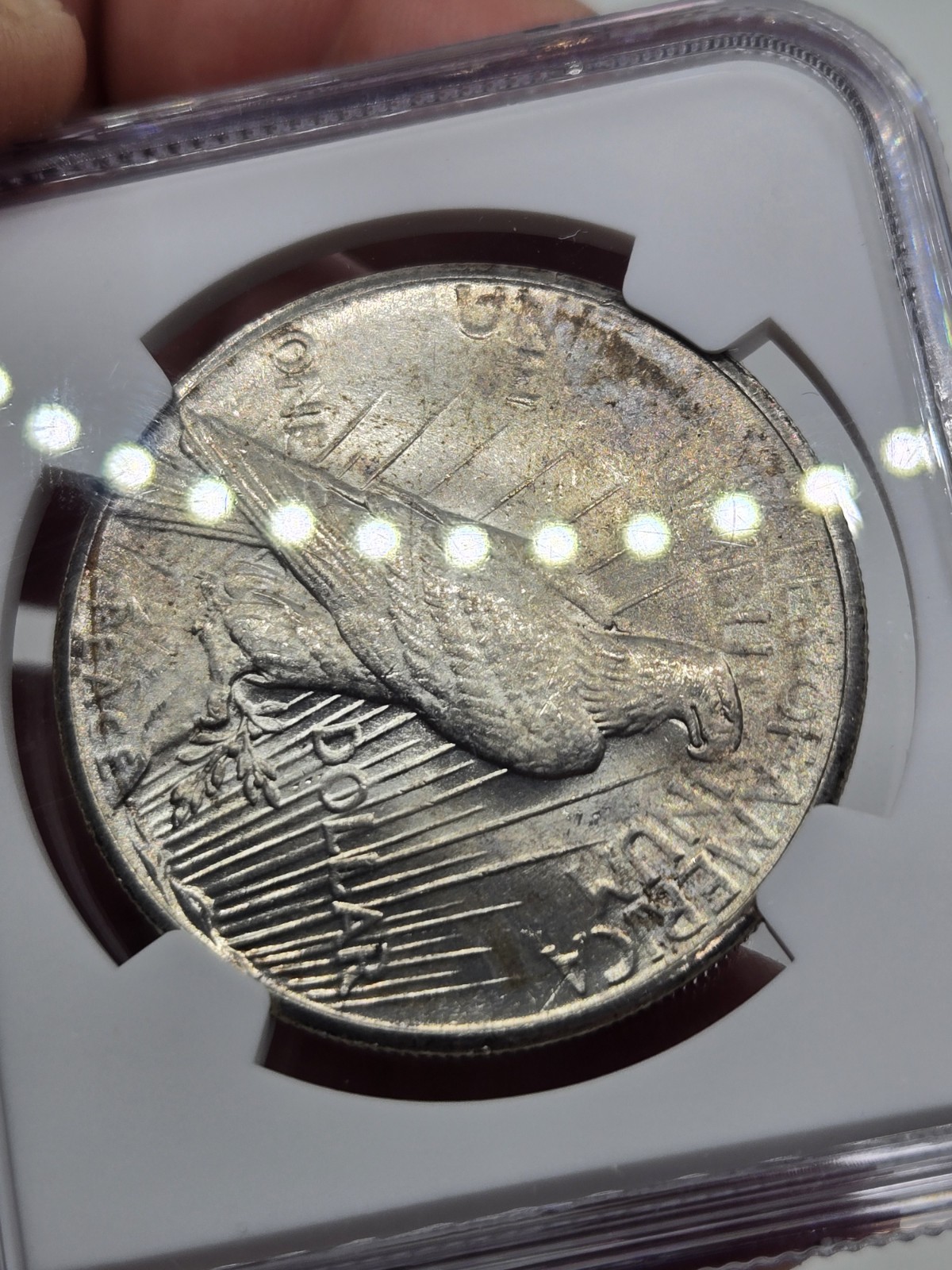 1926 Peace Silver Dollar Philadelphia NGC MS61 Nicely Toned