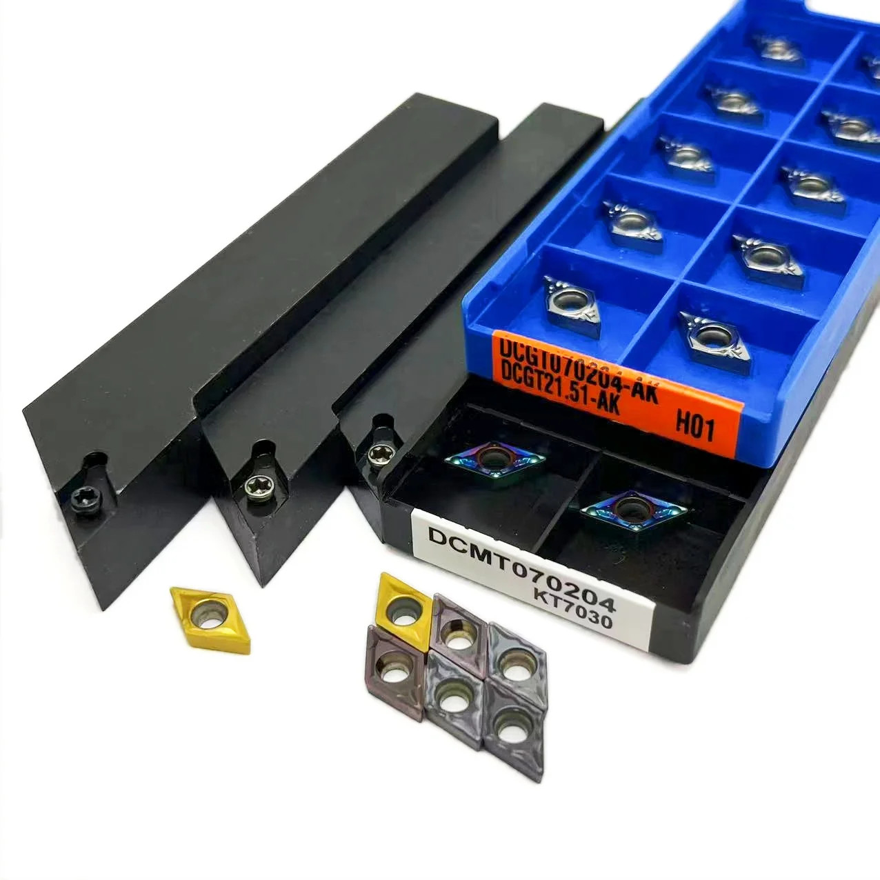 DCMT070204 Inserts for SDJCR1010H07 SDJCR1212H07 SDJCR1616H07 Carbide Turning