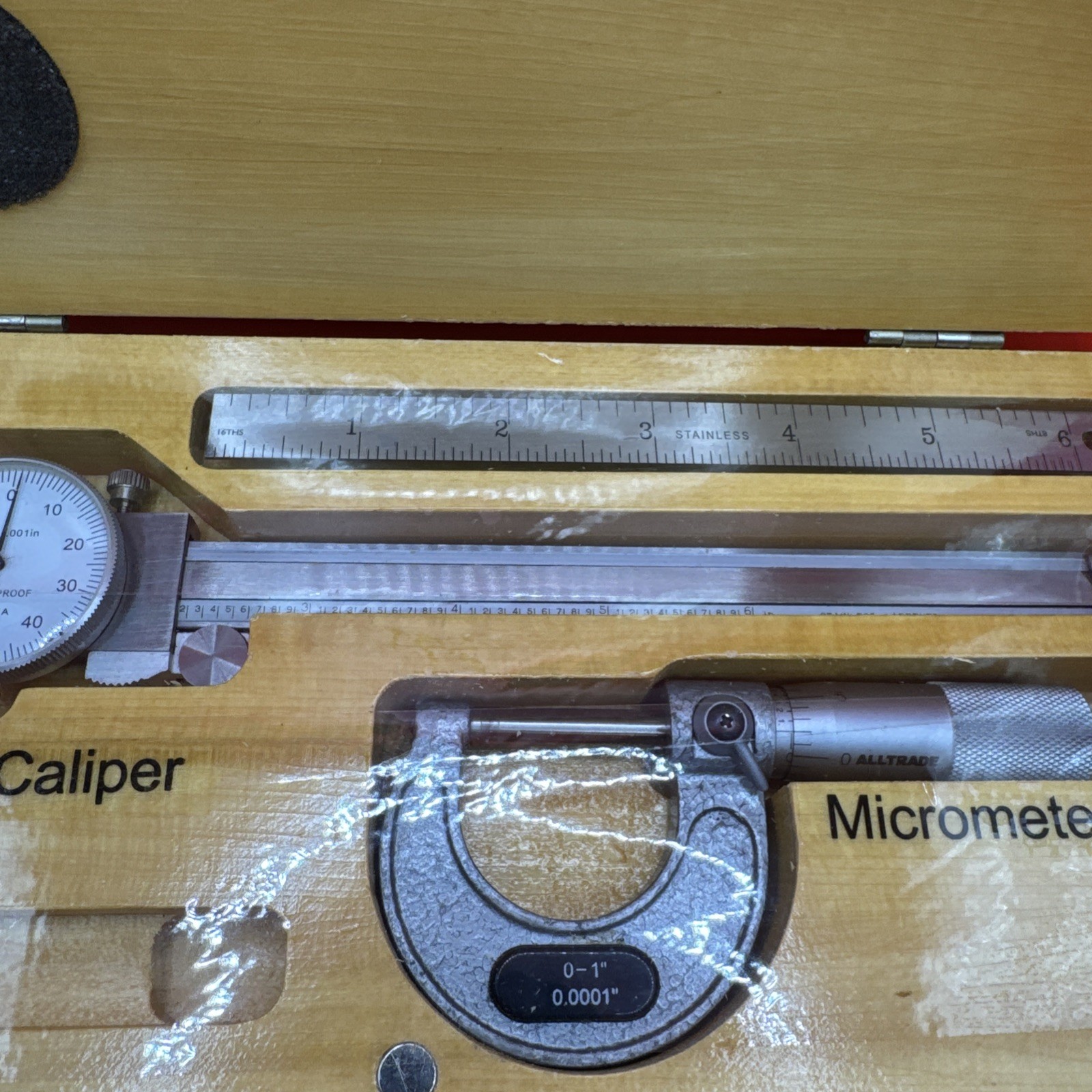 ALLTRADE 3 PIECE PRECISION MEASURING SET