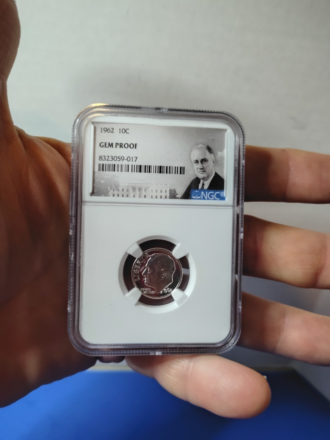 1962 Roosevelt Dime Gem Proof 90 Percent Silver