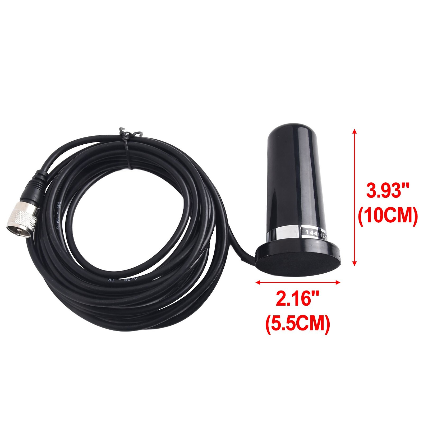 Dual-Band Magnetic for nmo Mount VHF/UHF Set For Car Vehicle Mobile Radio