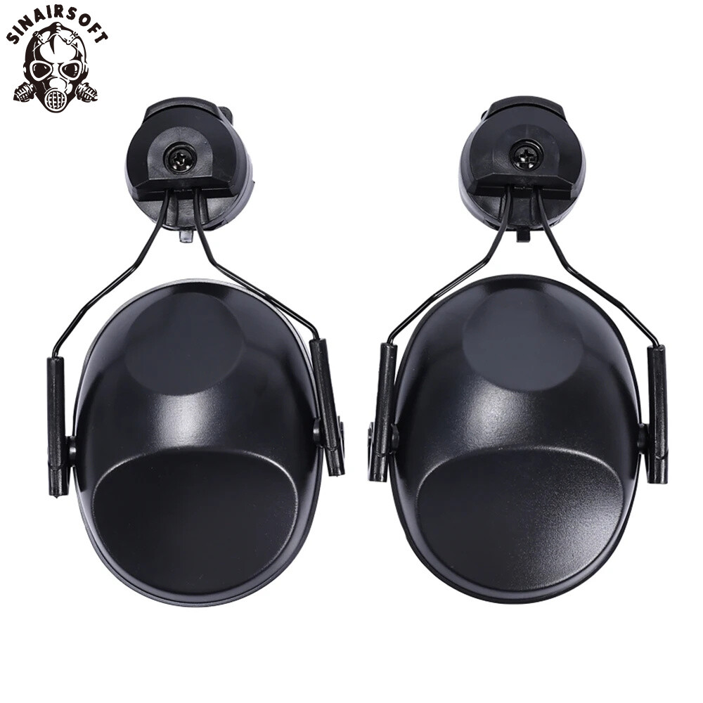 Tactical Helmet Headset Noise Reduction Hearing Protect Earmuffs for FAST Wendy