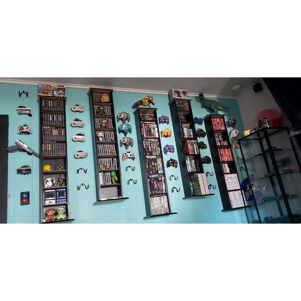 Mini Flexible Wall Mount Holder Rack Organizer Compatible with PS3/PS4/PS5/