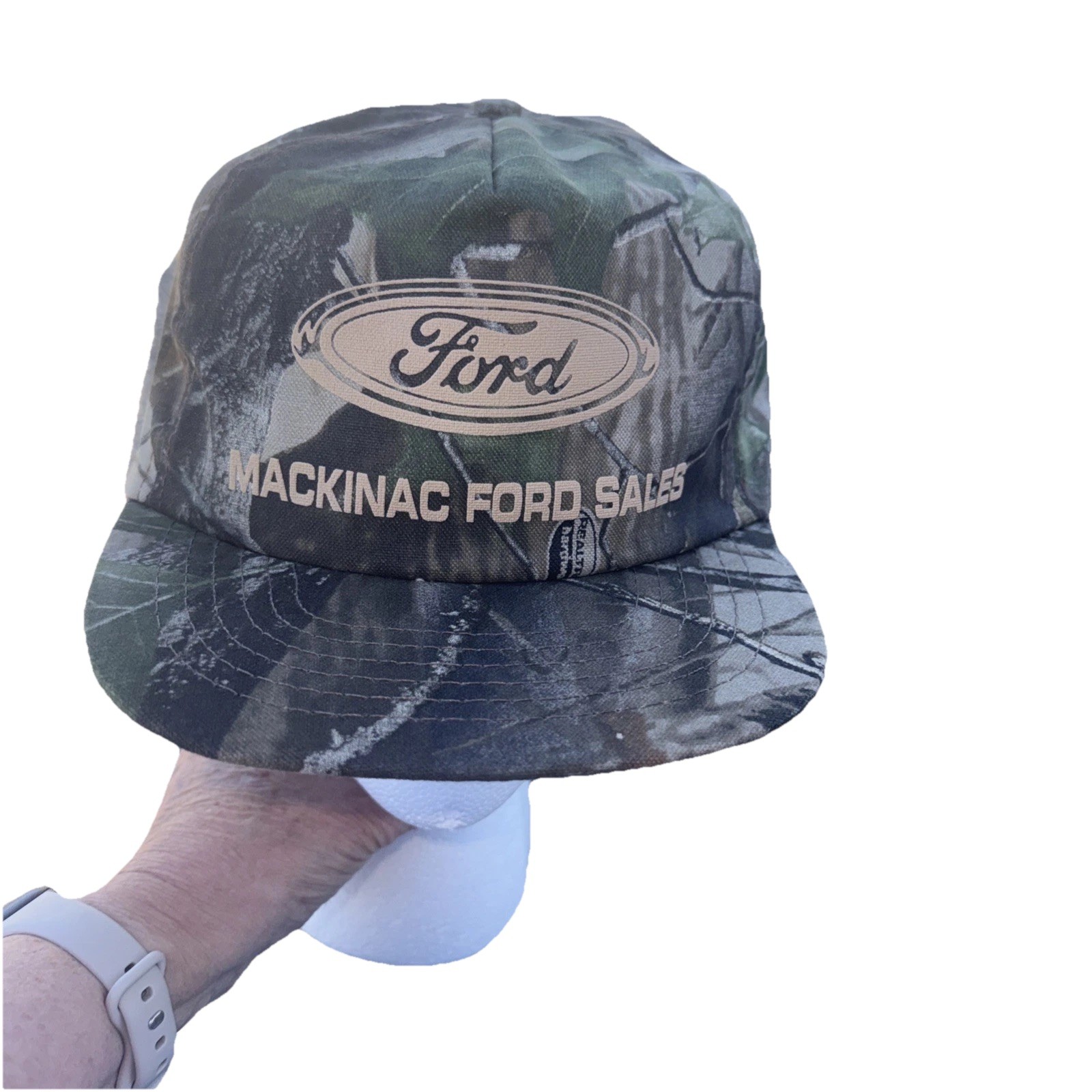Ford Mackinac Ford Sales Iron On  Letters Logo Camo Hat Cap  SnapBack